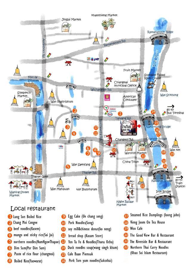 Baan Nai Soi Mini Hotel Chiang Mai Zewnętrze zdjęcie